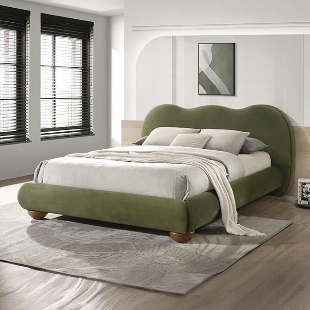 Furniture of America Finamore FM72005GR-EK-BED King Bed IMAGE 1