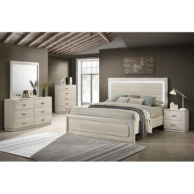 Furniture of America Farsund FM72013LG-EK-BED King Bed IMAGE 2
