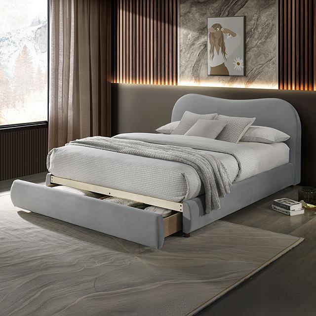 Furniture of America Grimsby FM72019LG-Q-BED Queen Bed IMAGE 1