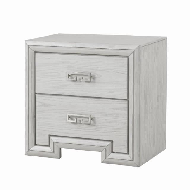 Furniture of America Basilone FM7440WH-N Nightstand IMAGE 3