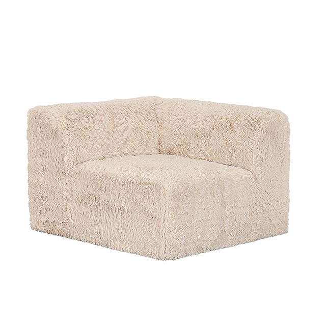 Furniture of America Nappi FM62102BG-SECT-L+OT Large L-Sectional with Ottoman IMAGE 5
