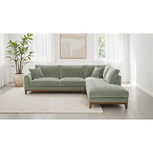 Furniture of America Watton FM64008GR-SECT-R Sectional IMAGE 2