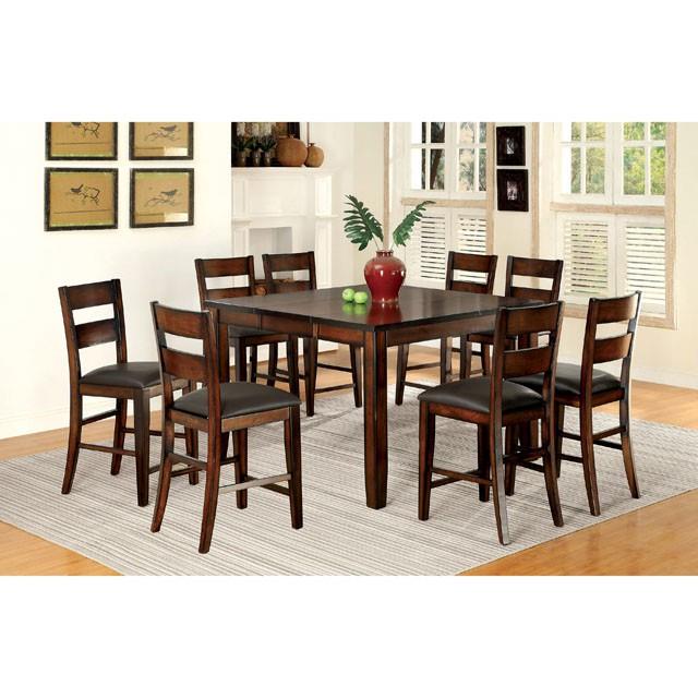 Furniture of America Dickinson CM3187PT-7PC 7 Pc Counter Height Table Set IMAGE 1