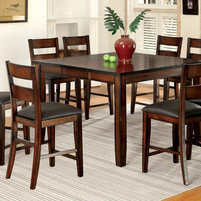 Furniture of America Dickinson CM3187PT-7PC 7 Pc Counter Height Table Set IMAGE 3
