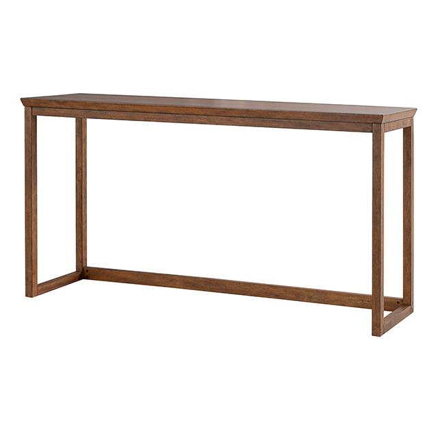 Furniture of America Daventry FM44000WN-ST-4PK Sofa Table with 3 Counter Height Stools IMAGE 5