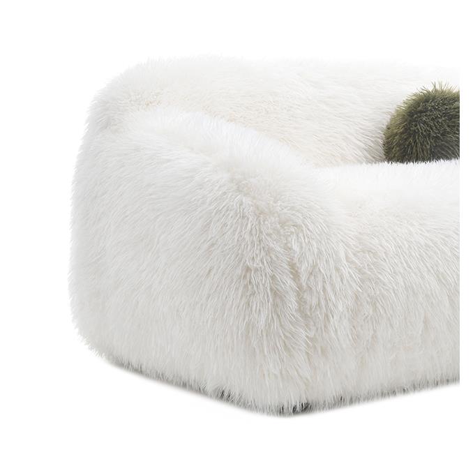 Furniture of America Darwen FM64006WH-LV Loveseat IMAGE 5