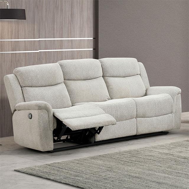 Furniture of America Sandbach FM6013LG-SF-M Manual Reclining Sofa IMAGE 1
