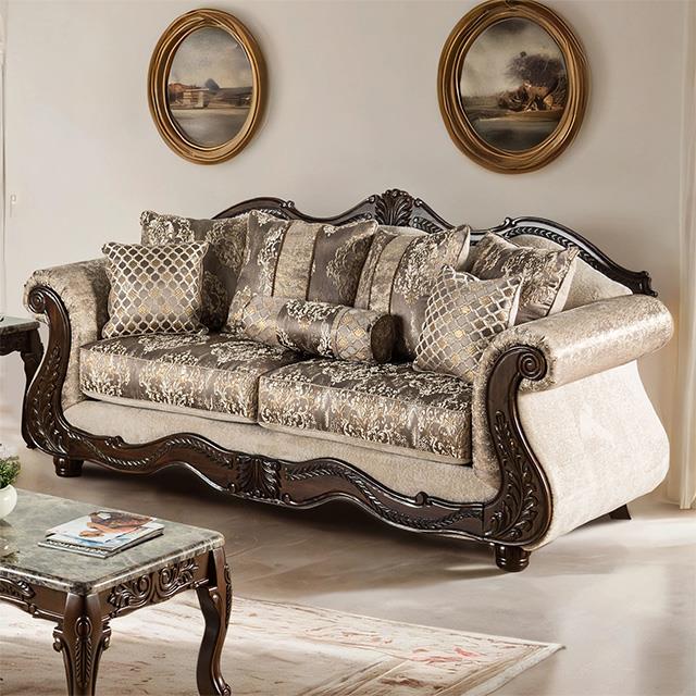 Furniture of America Andalusia SM6450-SF Sofa IMAGE 1