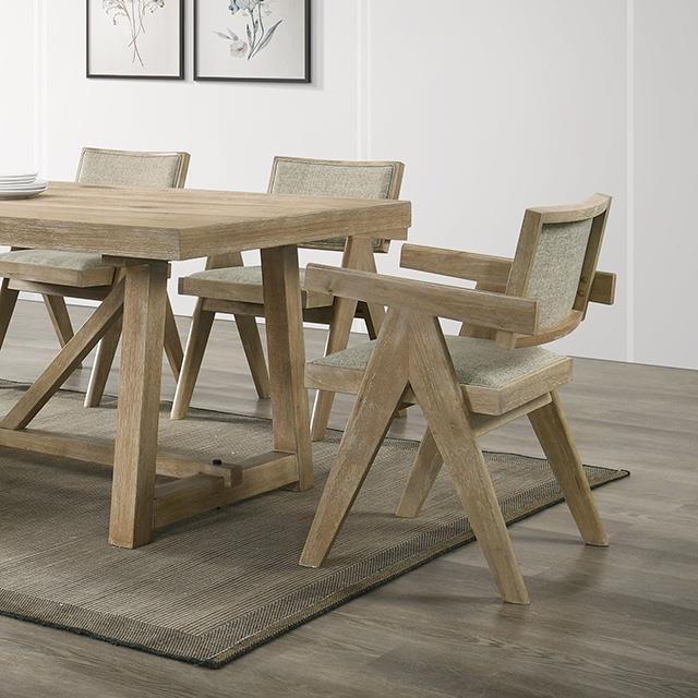 Furniture of America Guisborough FM3221AK-T Dining Table IMAGE 2