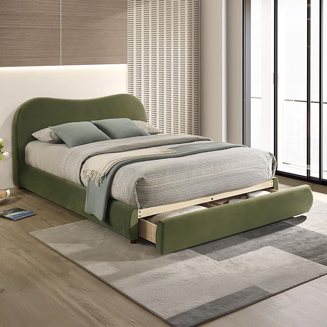 Furniture of America Grimsby FM72019GR-EK-BED King Bed IMAGE 1
