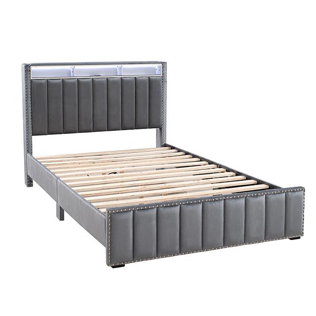 Furniture of America Farese SL7001DG-Q-BED Queen Bed IMAGE 3