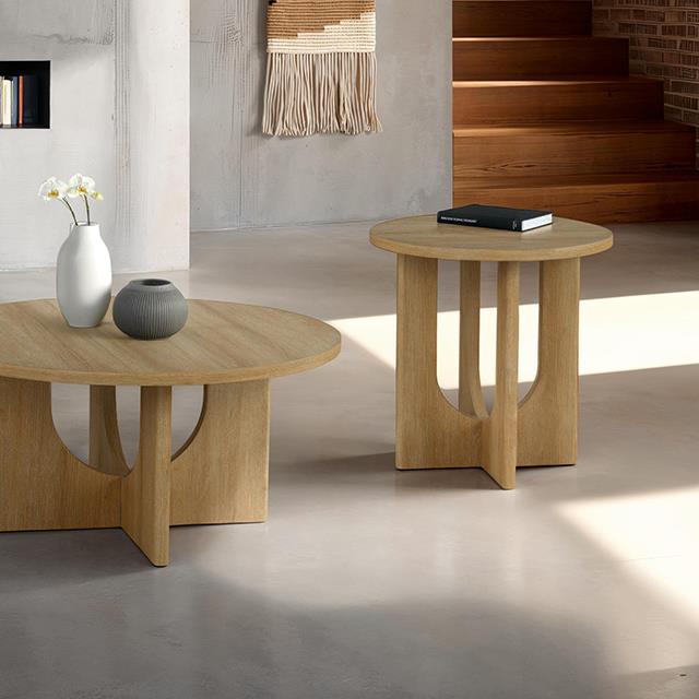 Furniture of America Holen FM44003NT-3PK 3 Pc Table Set IMAGE 1