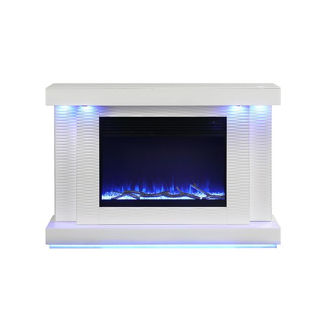 Furniture of America Dorrit FM-AC8012WH-TV 55" Electric Fire Place IMAGE 10