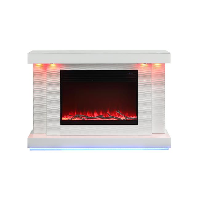 Furniture of America Dorrit FM-AC8012WH-TV 55" Electric Fire Place IMAGE 8