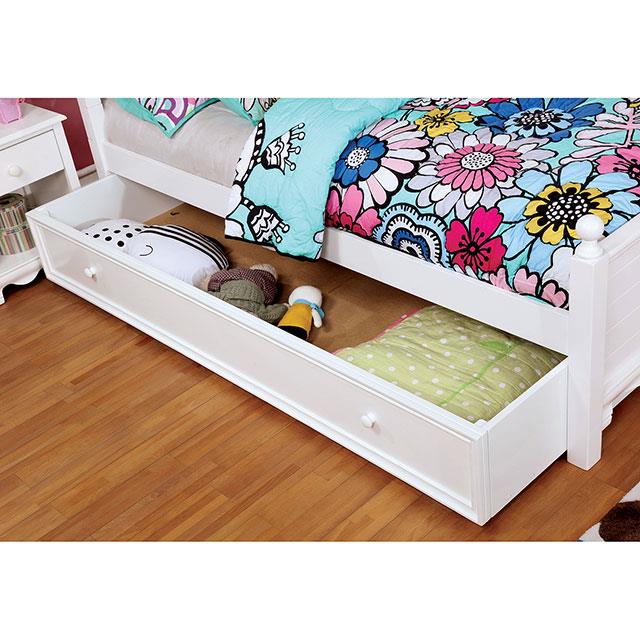 Furniture of America Dani CM7159WH-TR-VN Trundle IMAGE 3