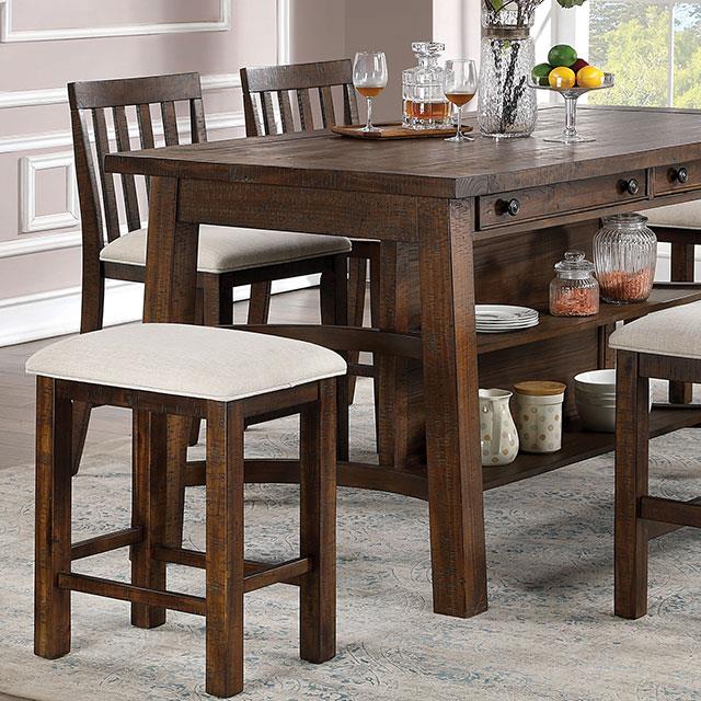 Furniture of America Fredonia CM3902PT-6PC 6 Pc Counter Height Table Set with Bench IMAGE 5