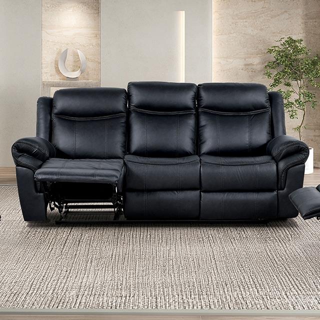 Furniture of America Agata NX6001BK-SF Manual Sofa IMAGE 1
