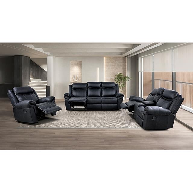 Furniture of America Agata NX6001BK-SF Manual Sofa IMAGE 2