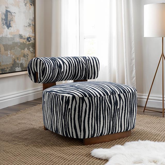 Furniture of America Niobe FM-AC6007BL Accent Chair IMAGE 2