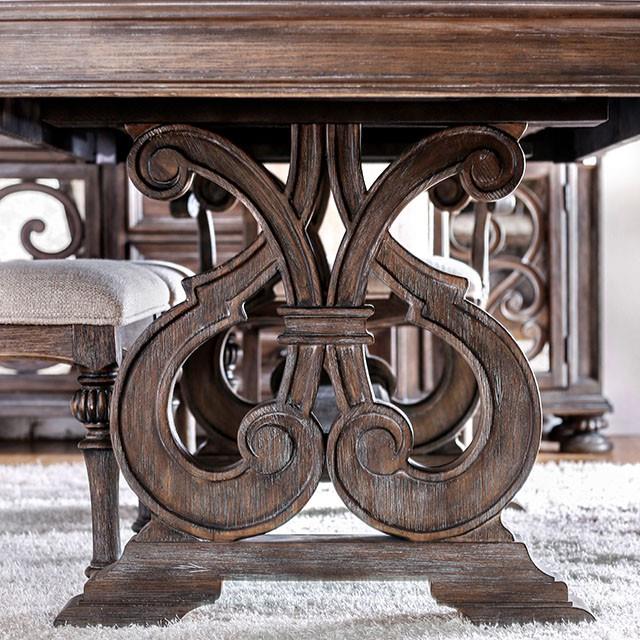 Furniture of America Arcadia CM3150T-7PC 7 Pc Dining Table Set IMAGE 5