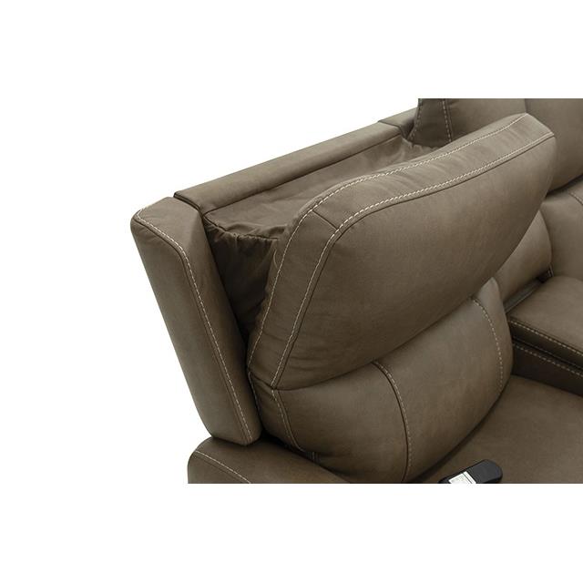 Furniture of America Orpheus FM68100BR-SECT-PM Power Sectional IMAGE 3