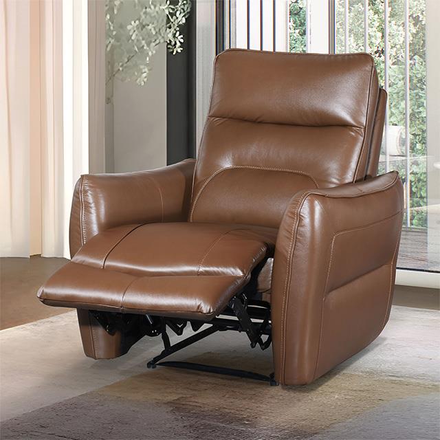 Furniture of America Terentius FM69006BR-CH-PM Power Recliner IMAGE 1