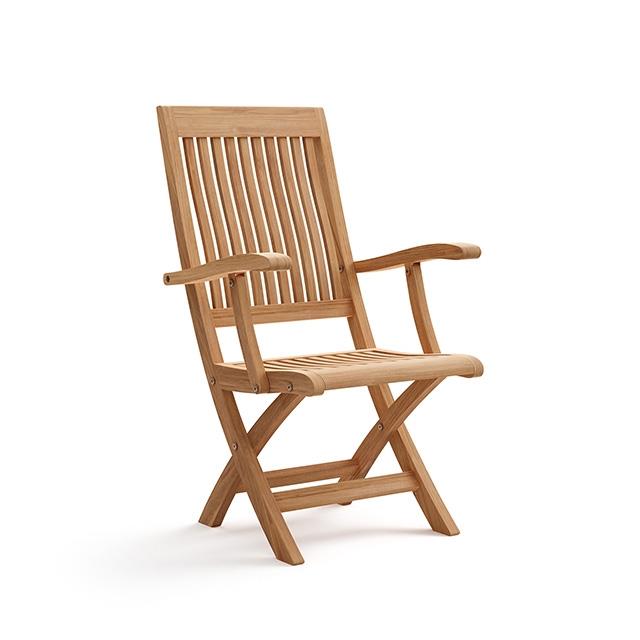 Furniture of America Nusa GM-2037 Folding Arm Chair IMAGE 2