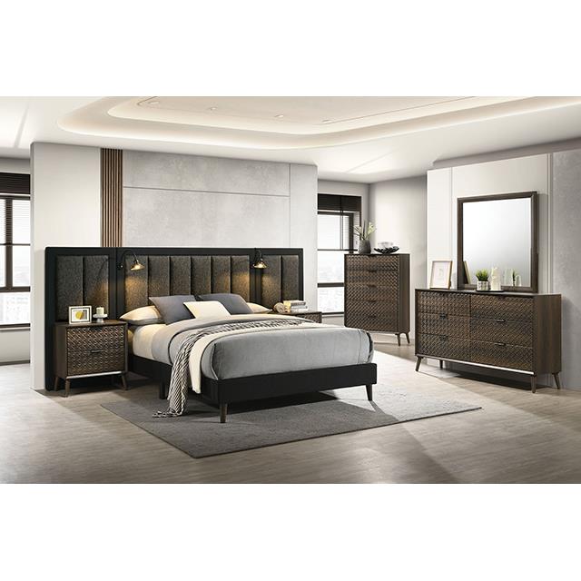Furniture of America Chalfont FM7272DB-EK King Bed IMAGE 2