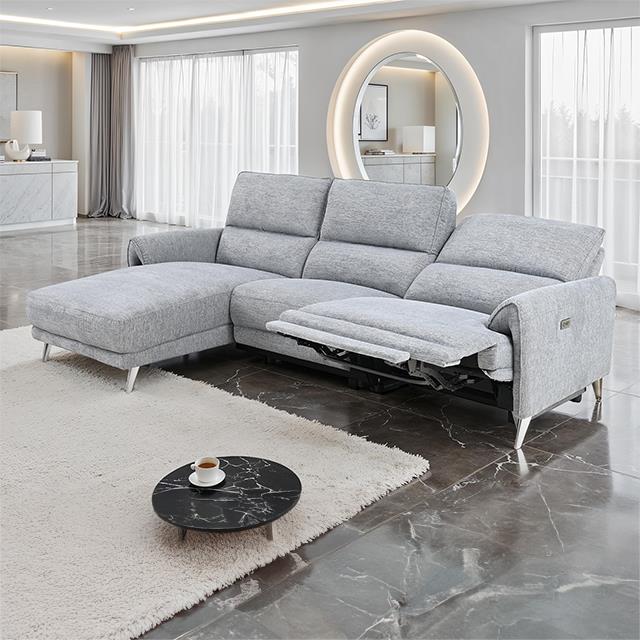 Furniture of America Brande CM9938GY-SECT-PM-L Power Sectional IMAGE 1