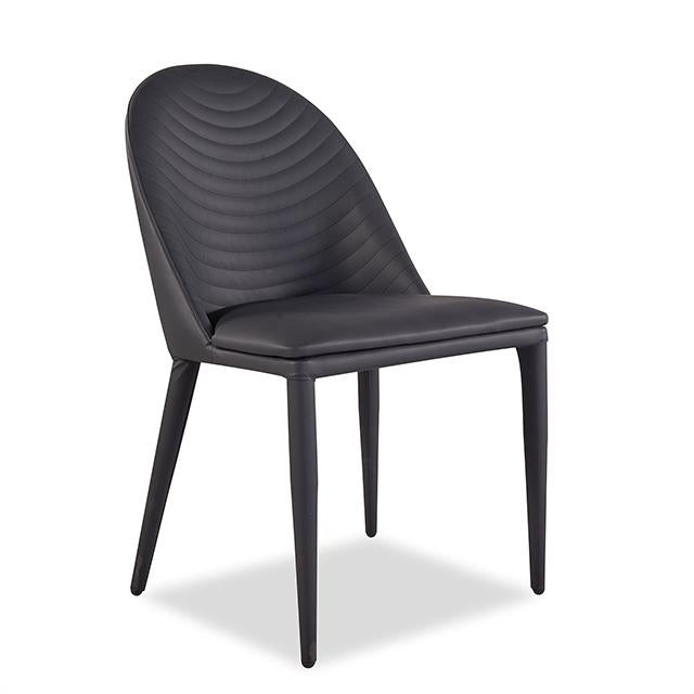 Furniture of America Lenvik FM3700BK-SC-2PK Set Of 2 Side Chair IMAGE 1