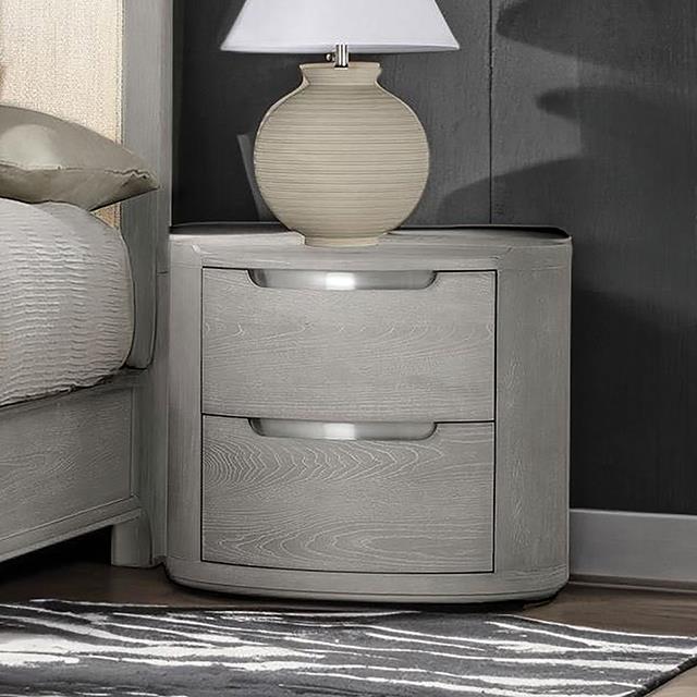 Furniture of America Osterley FM71500LG-N Nightstand IMAGE 1