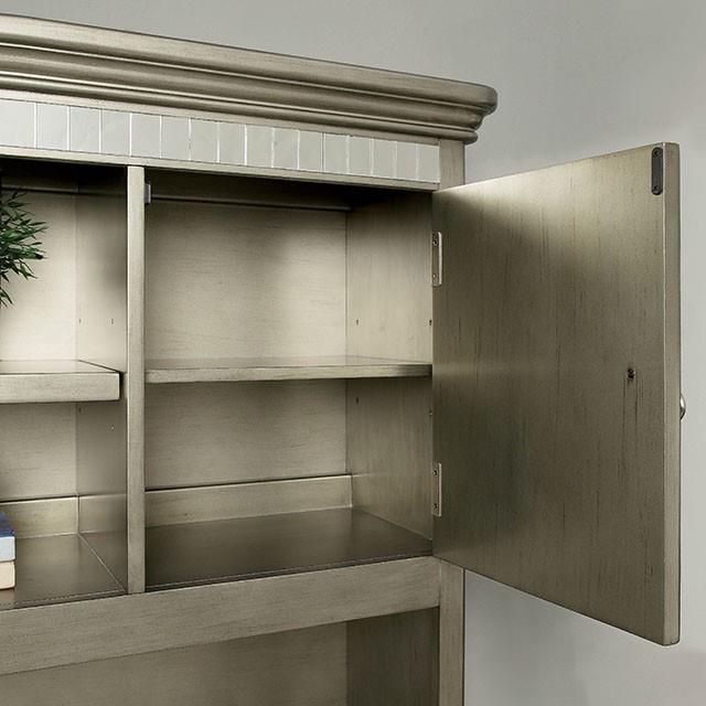 Furniture of America Aine CM-DK908H Computer Desk Hutch IMAGE 2