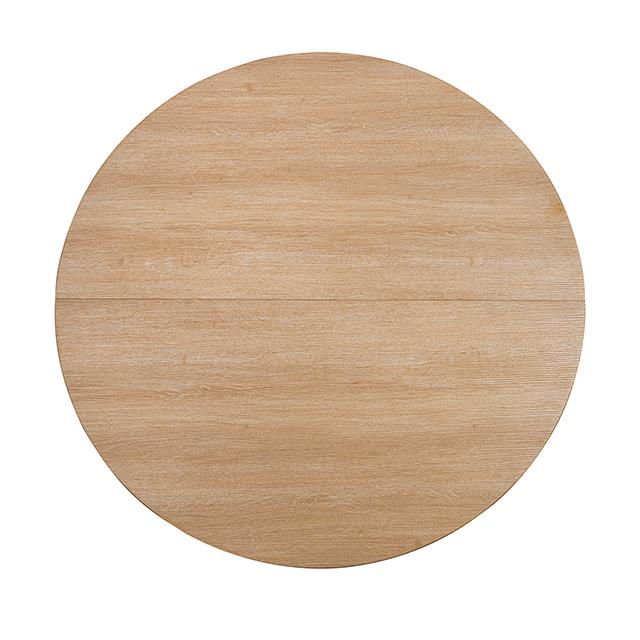 Furniture of America Oberto SL3406NT-RT-5PC 5 Pc Round Dining Table Set IMAGE 5