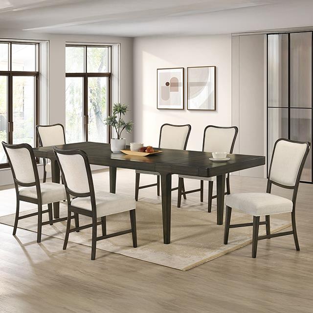 Furniture of America Doconde FM32012ES-T Dining Table IMAGE 1