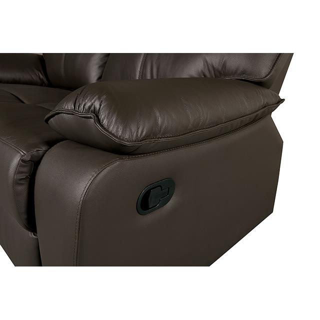Furniture of America Onoria FM69008BR-CH-M Manual Recline Chair IMAGE 3
