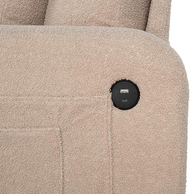 Furniture of America Cinderford SL6936BG-SF-PK Sofa IMAGE 5
