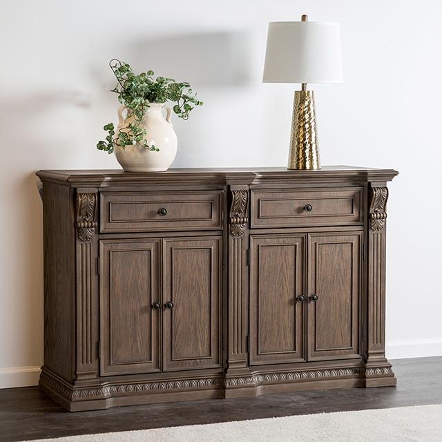 Furniture of America Seven Oaks FM3418AK-SV Sideboard IMAGE 1