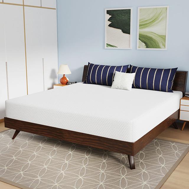 Furniture of America Nasturtium DM810-EK 10" King Bamboo Charcoal Infused Memory Foam IMAGE 1