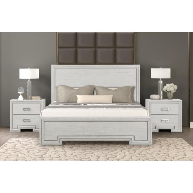 Furniture of America Basilone FM7440WH-EK-BED King Bed IMAGE 3