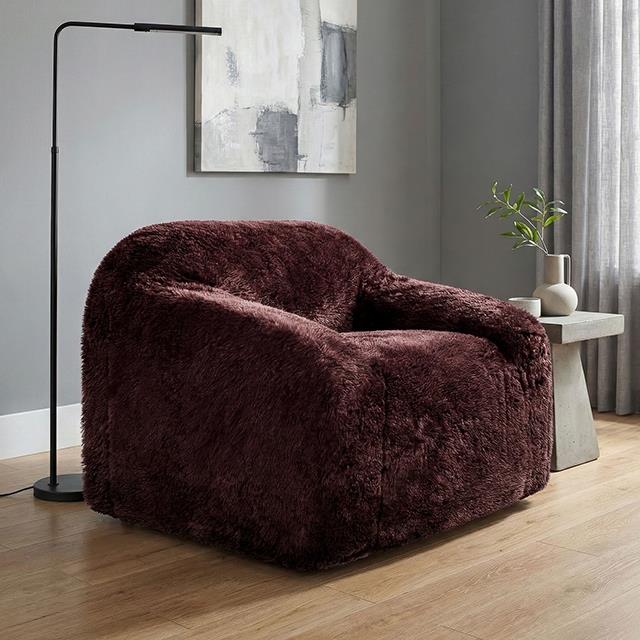 Furniture of America Vander FM67009RD-CH Accent Chair IMAGE 1