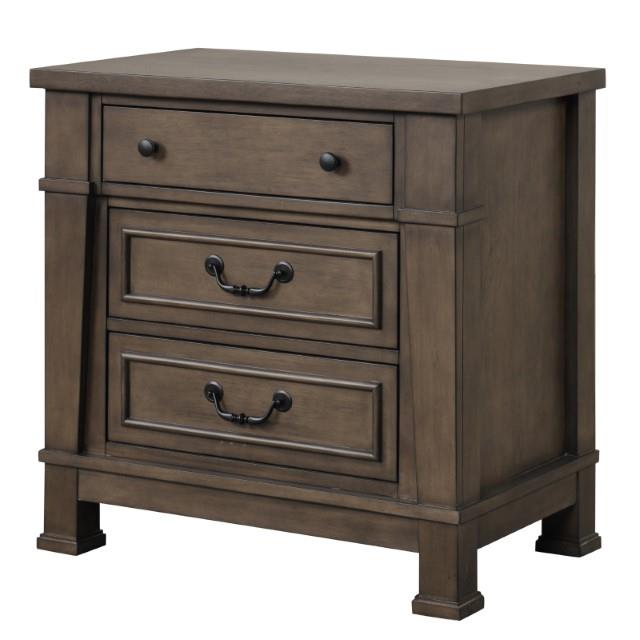 Furniture of America Huddersfield FM7702DB-N Nightstand IMAGE 3