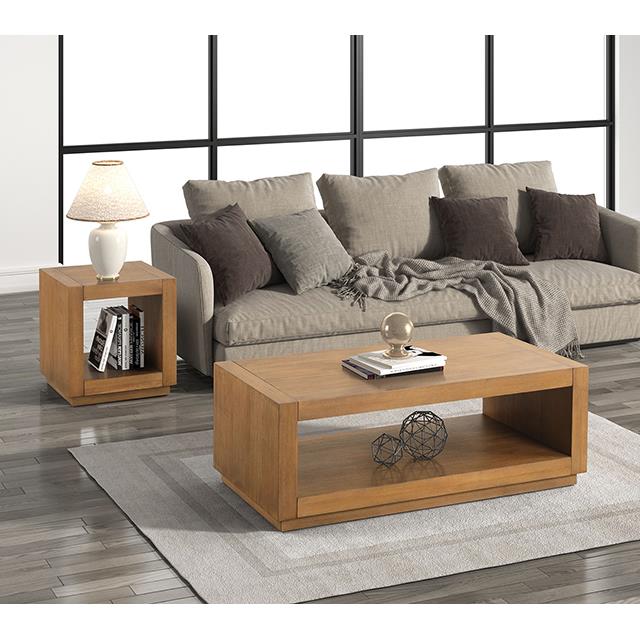 Furniture of America Dothan FM44009BR-C Coffee Table IMAGE 2