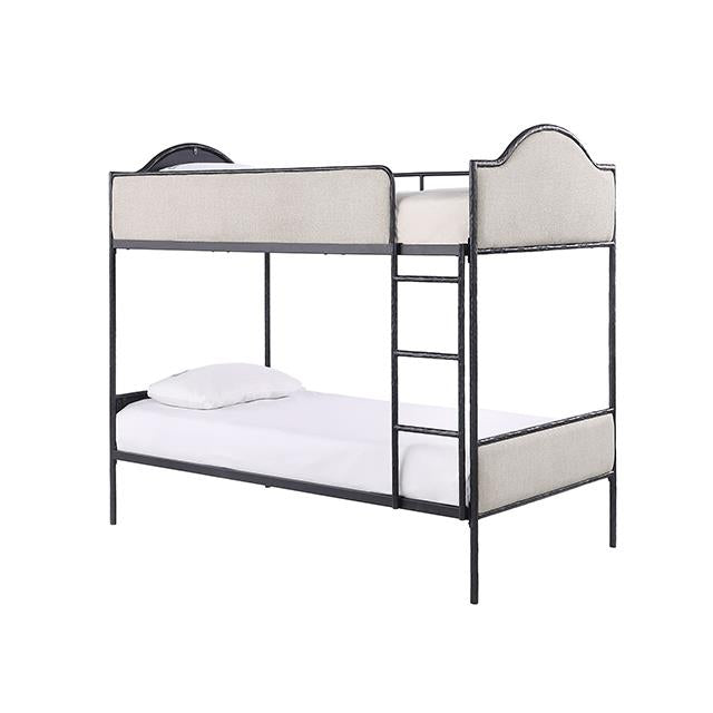 Furniture of America Forli FM-BK700BK-TT Twin/Twin Bunk Bed IMAGE 3