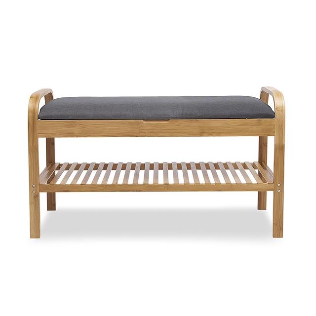 Furniture of America Skipper GM-5002 Shoe Storage Bench IMAGE 2