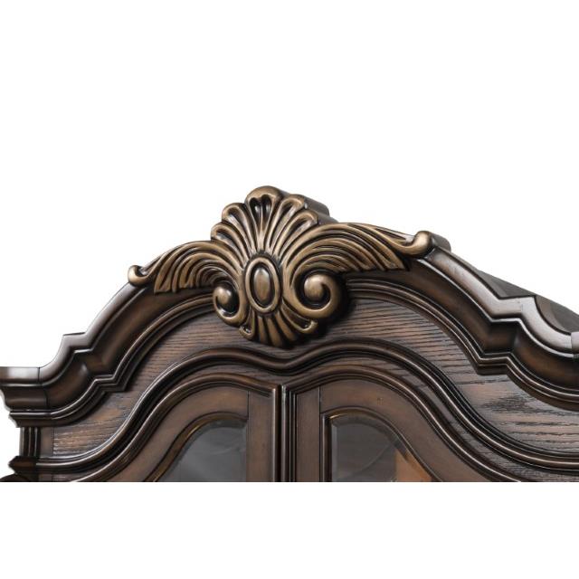 Furniture of America Leovanni FM31003DB-CR-SET Curio IMAGE 5