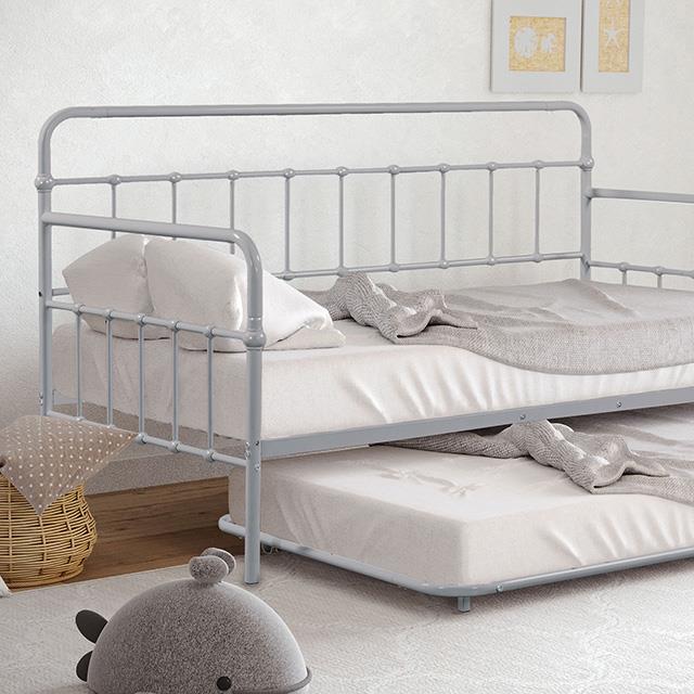 Furniture of America Thera FM1000SV Daybed with Trundle IMAGE 1
