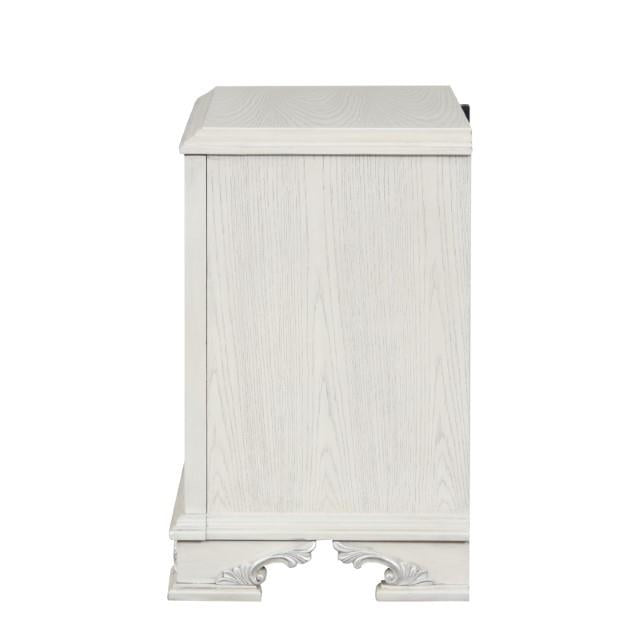Furniture of America Stella Mia FM70000WH-N Nightstand IMAGE 5