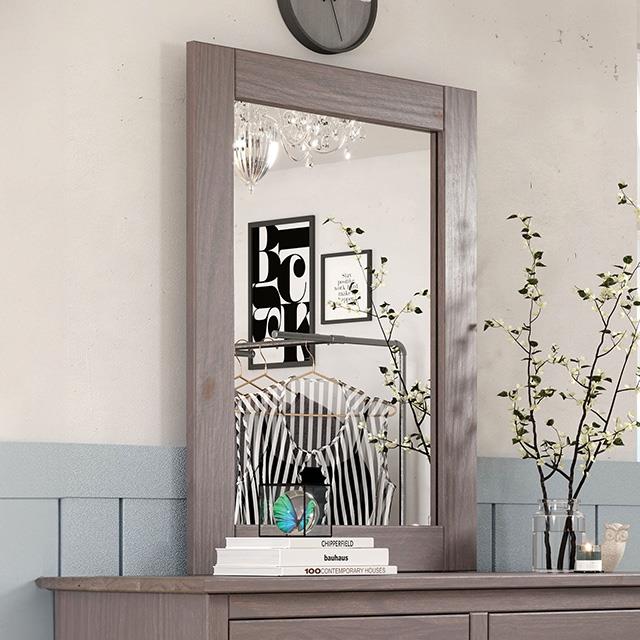 Furniture of America Stavros AM7002GY-M Mirror IMAGE 1