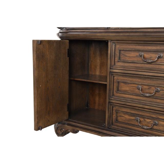 Furniture of America Leovanni FM31003DB-HB-SET Hutch And Buffet IMAGE 5
