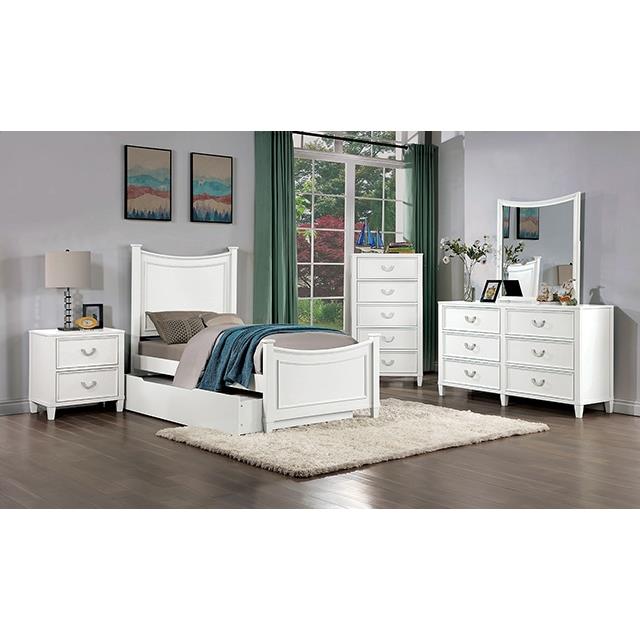 Furniture of America Lycoris CM7477WH-F-BED Full Bed IMAGE 2